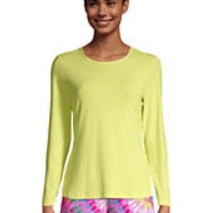 Women's Land’s End Long Sleeve Rash Guard